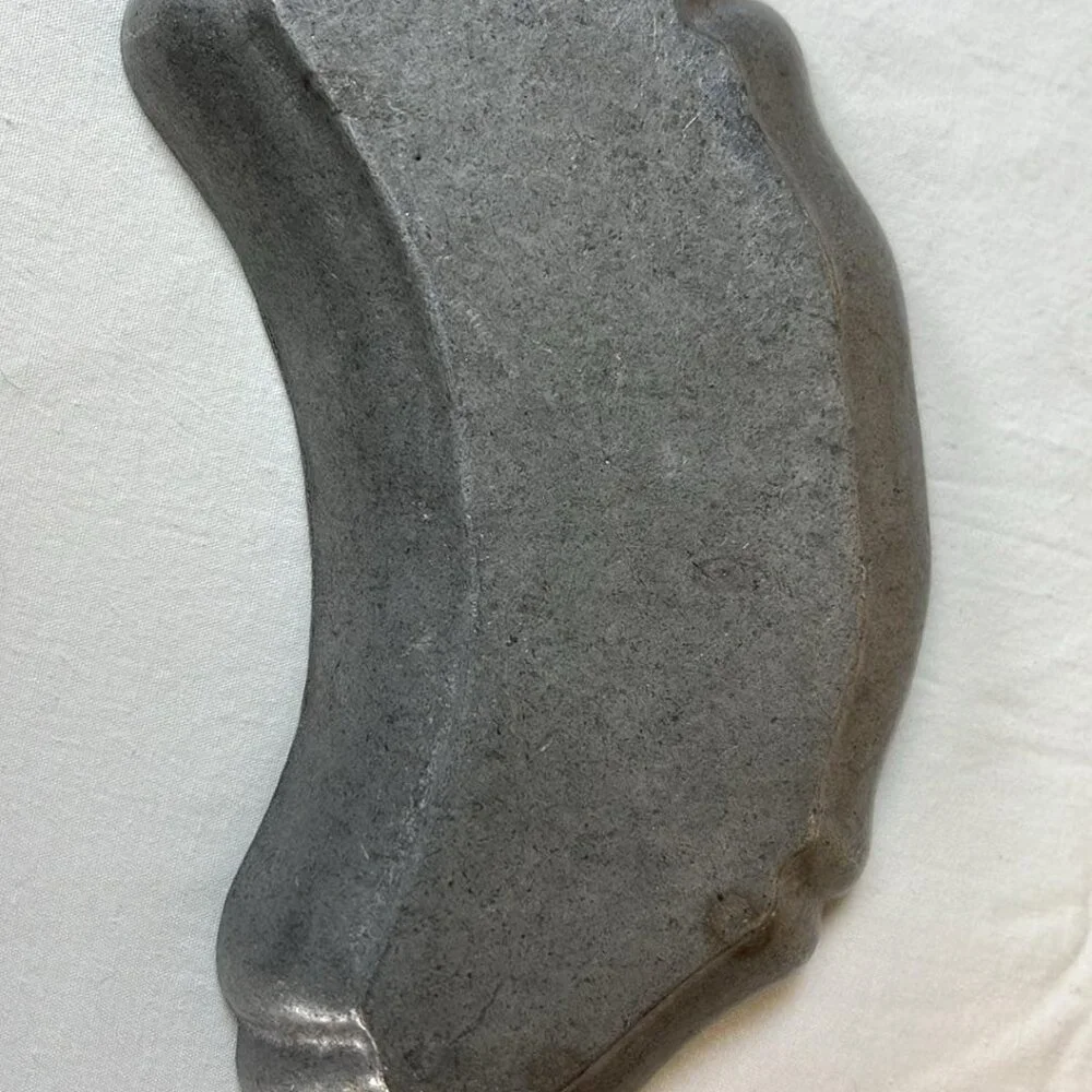 Vintage Armetale Possibly Wilton Cresent‎ shaped Relish Tray Tavern Renaissance